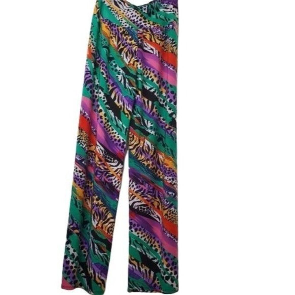 SUPER LINE | Multicoloured print Pants